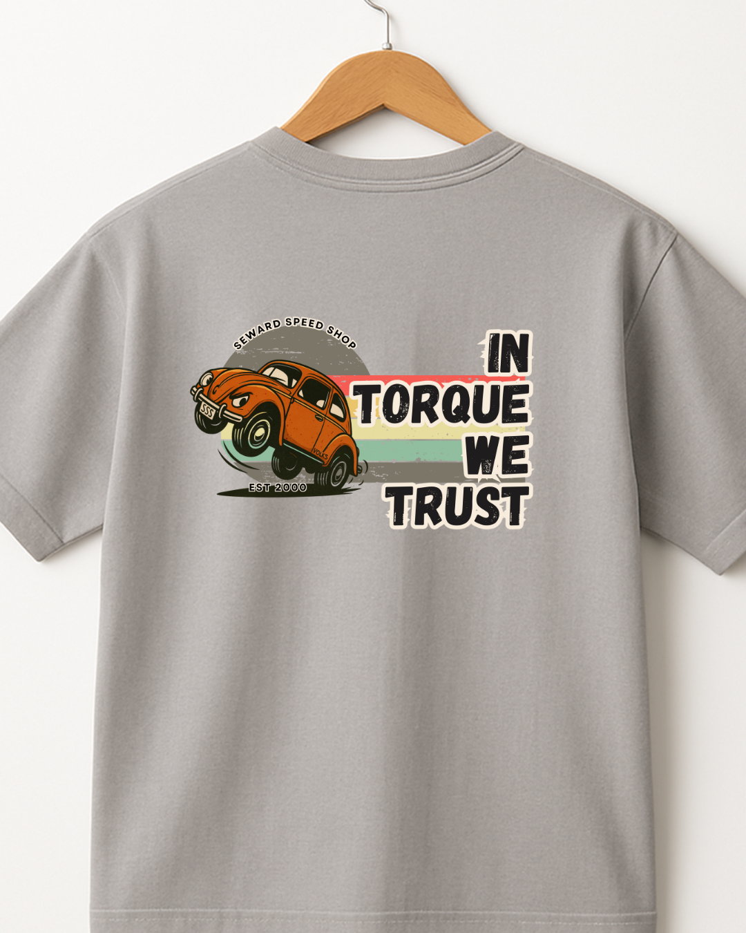 BURNY COLLECTION | IN TORQUE WE TRUST— SEWARD SPEED SHOP