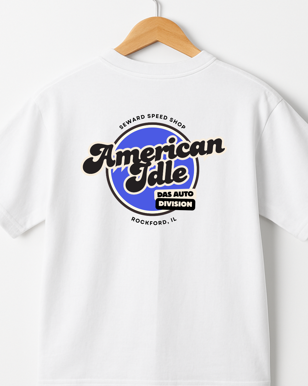AIR COOLED COLLECTION | AMERICAN IDLE TEE — SEWARD SPEED SHOP