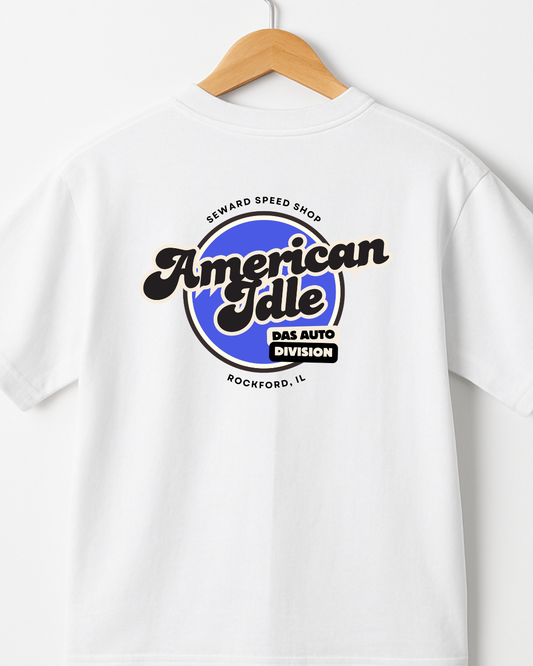 AIR COOLED COLLECTION | AMERICAN IDLE TEE — SEWARD SPEED SHOP