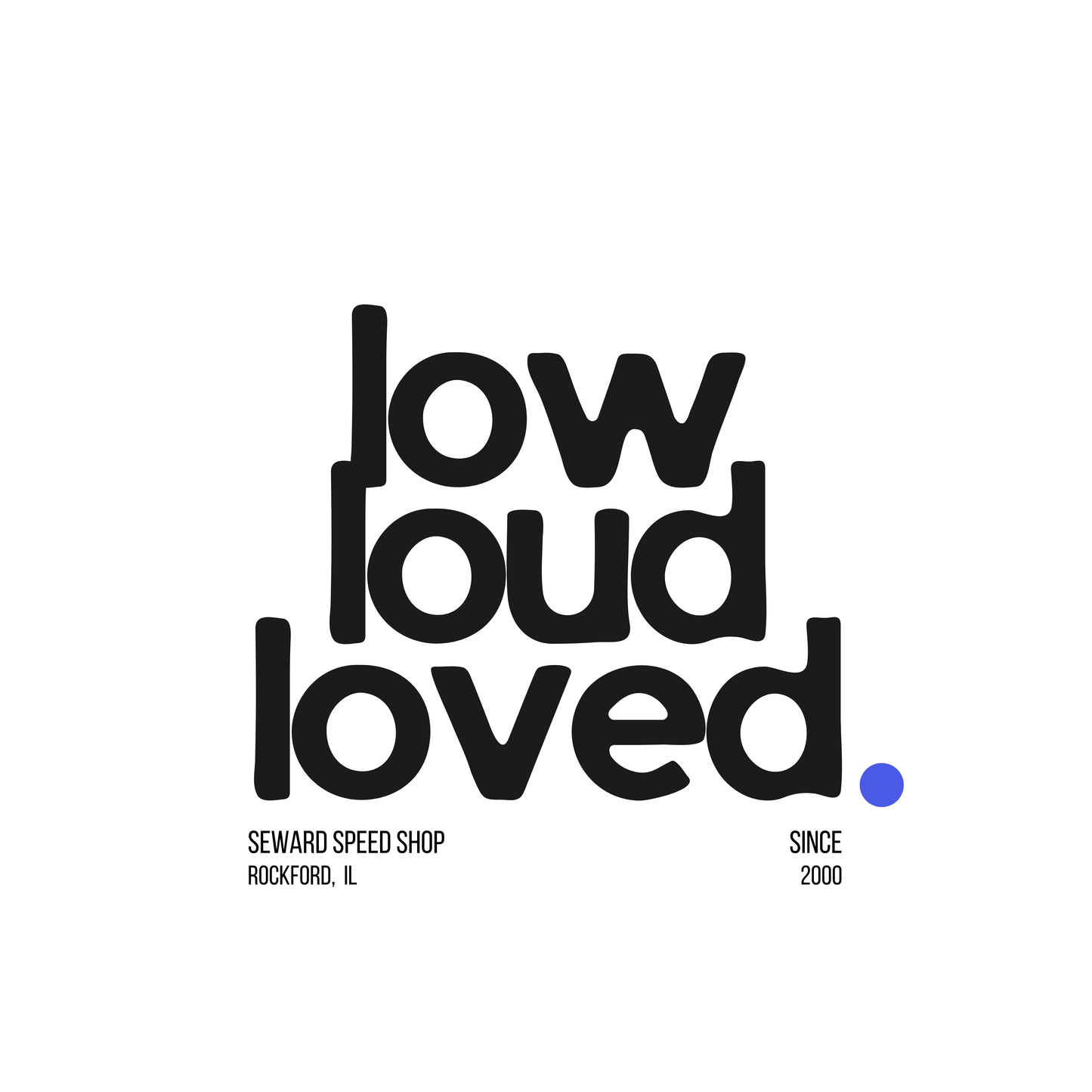 AIR COOLED COLLECTION | LOW LOUD LOVED TEE — SEWARD SPEED SHOP