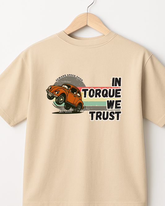 BURNY COLLECTION | IN TORQUE WE TRUST— SEWARD SPEED SHOP