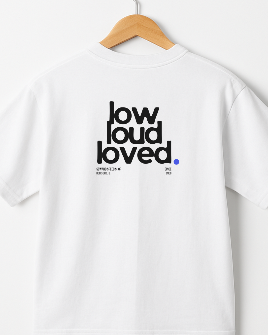 AIR COOLED COLLECTION | LOW LOUD LOVED TEE — SEWARD SPEED SHOP